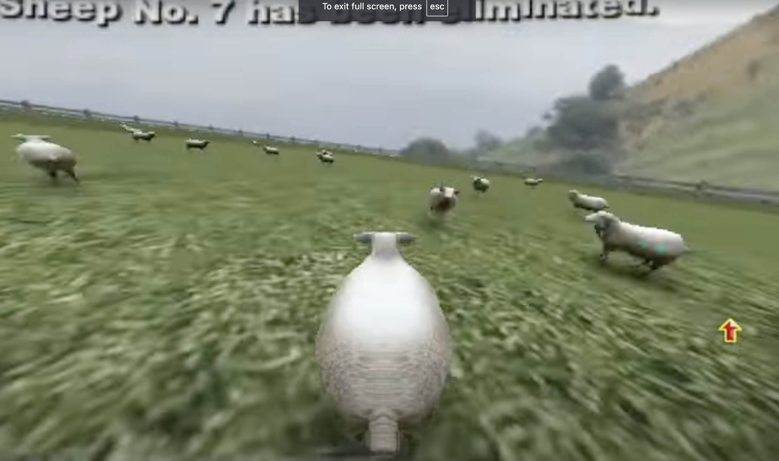 Crazy Cattle 3D Main Screen